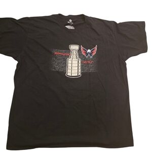 Fanatics Black Short Sleeve Stanley Cup Tee